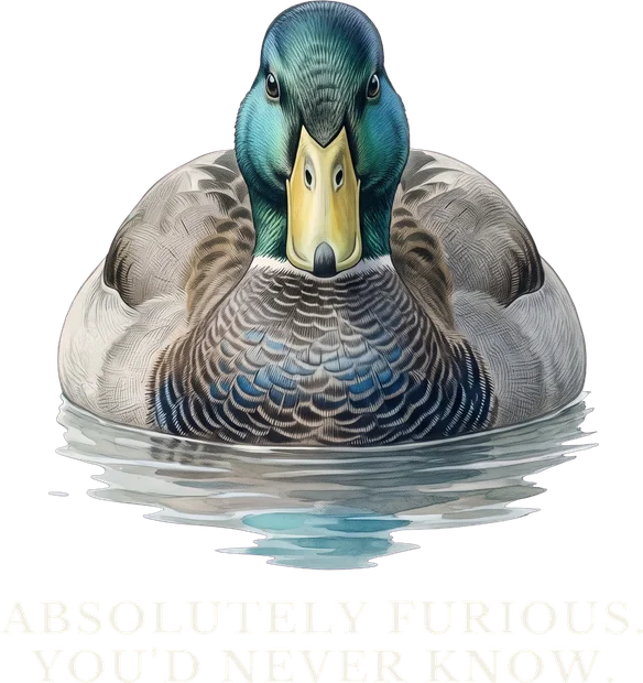 Absolutely Furious. You'd Never Know