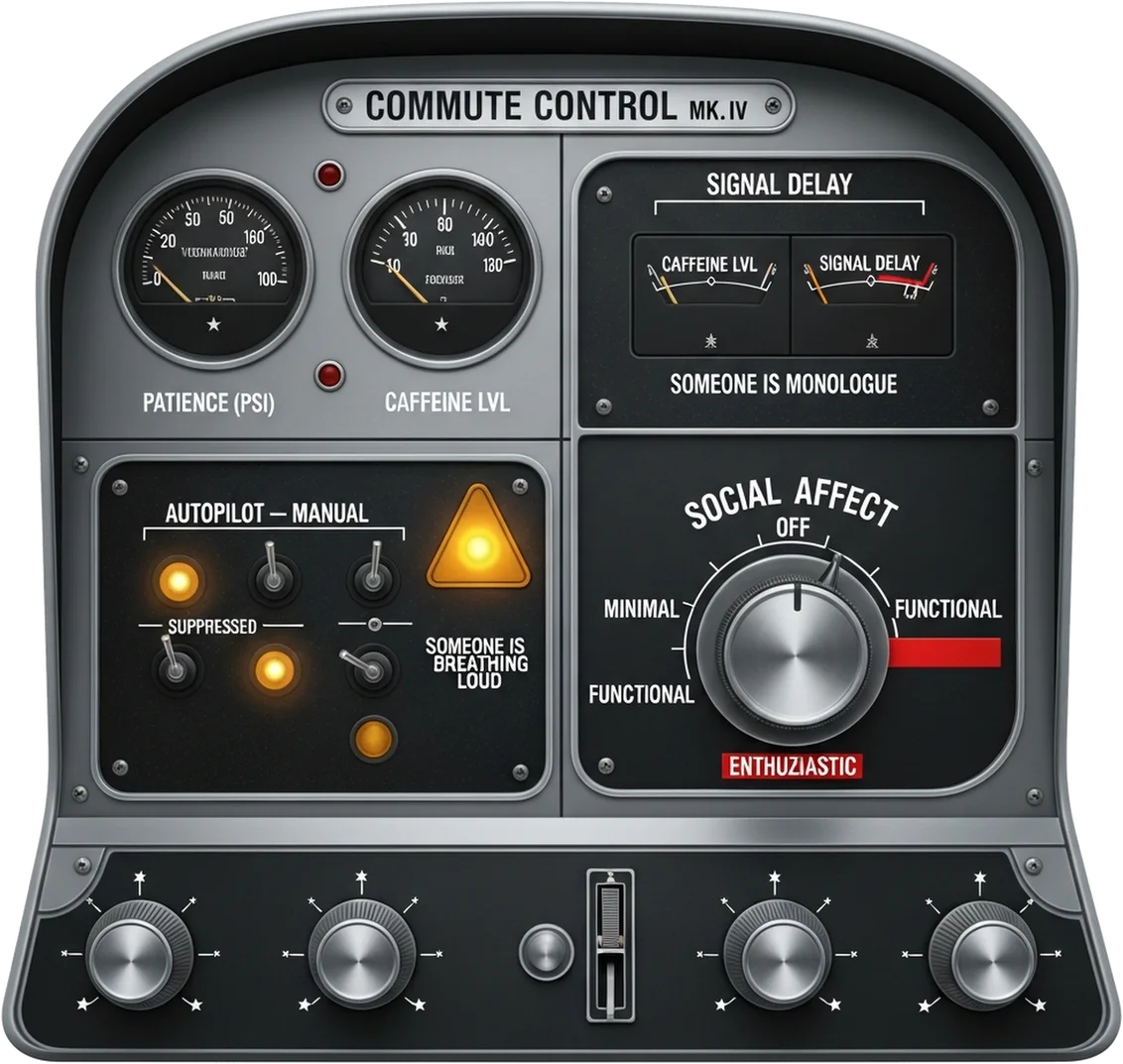 Commute Control MK.IV design