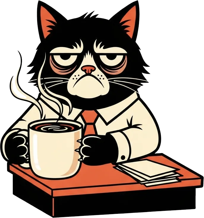 Don't Bother Me Cat design