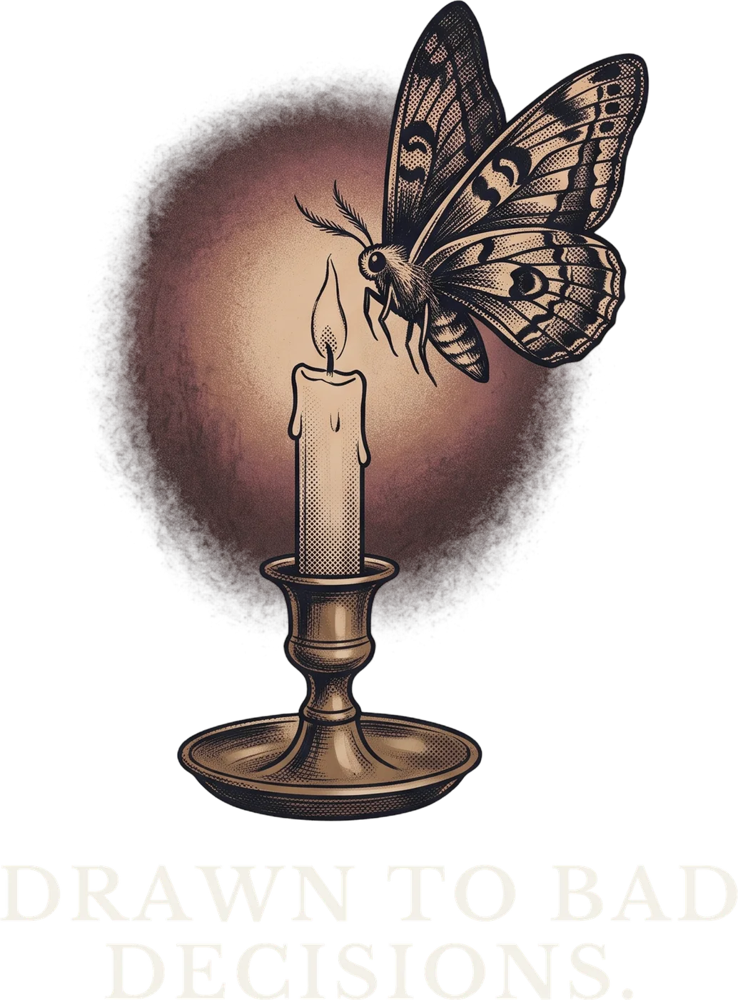 Drawn To Bad Decisions design