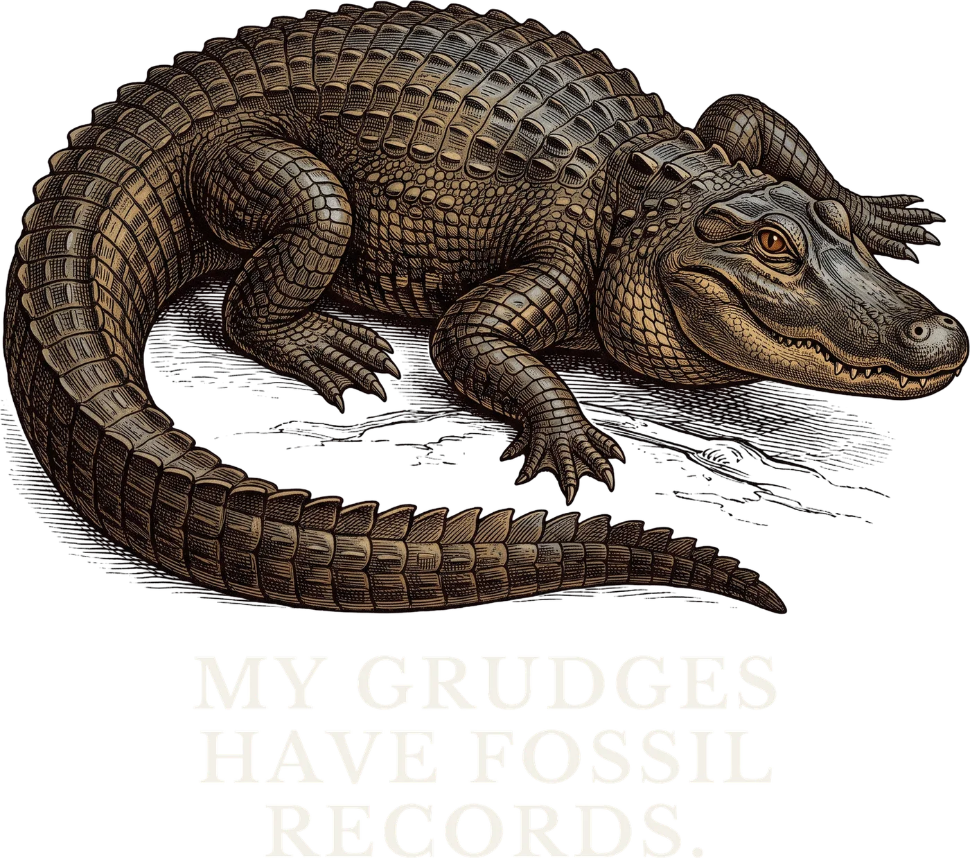 Grudges Have Fossil Records design