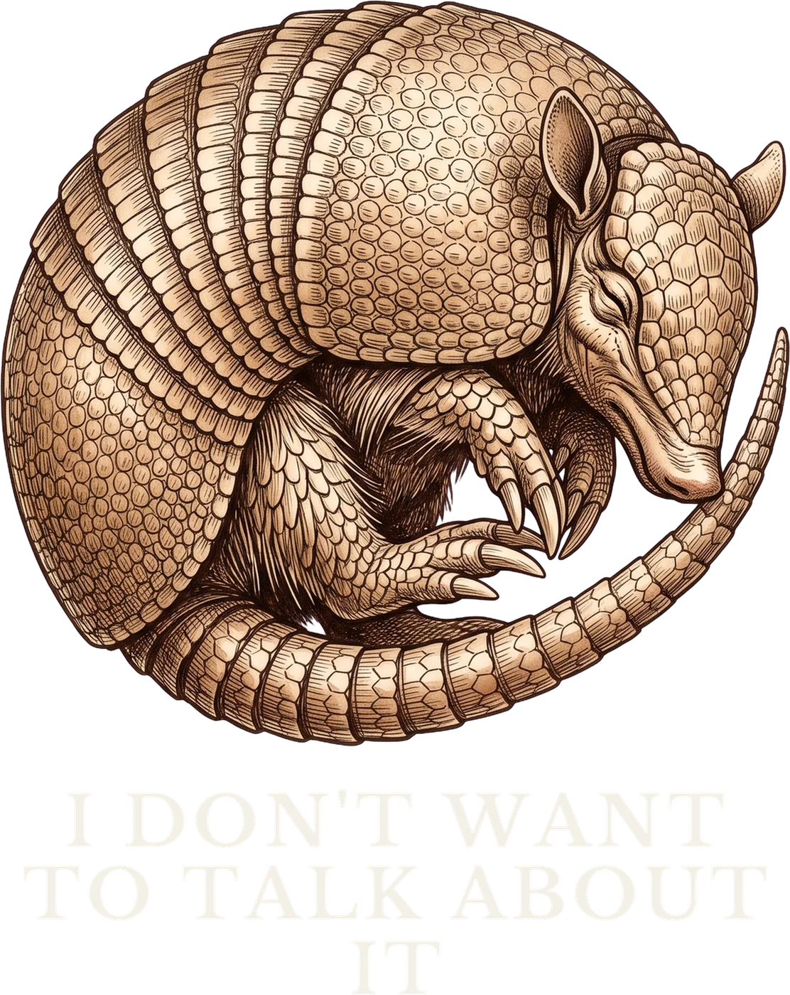 I Don't Want To Talk About It design