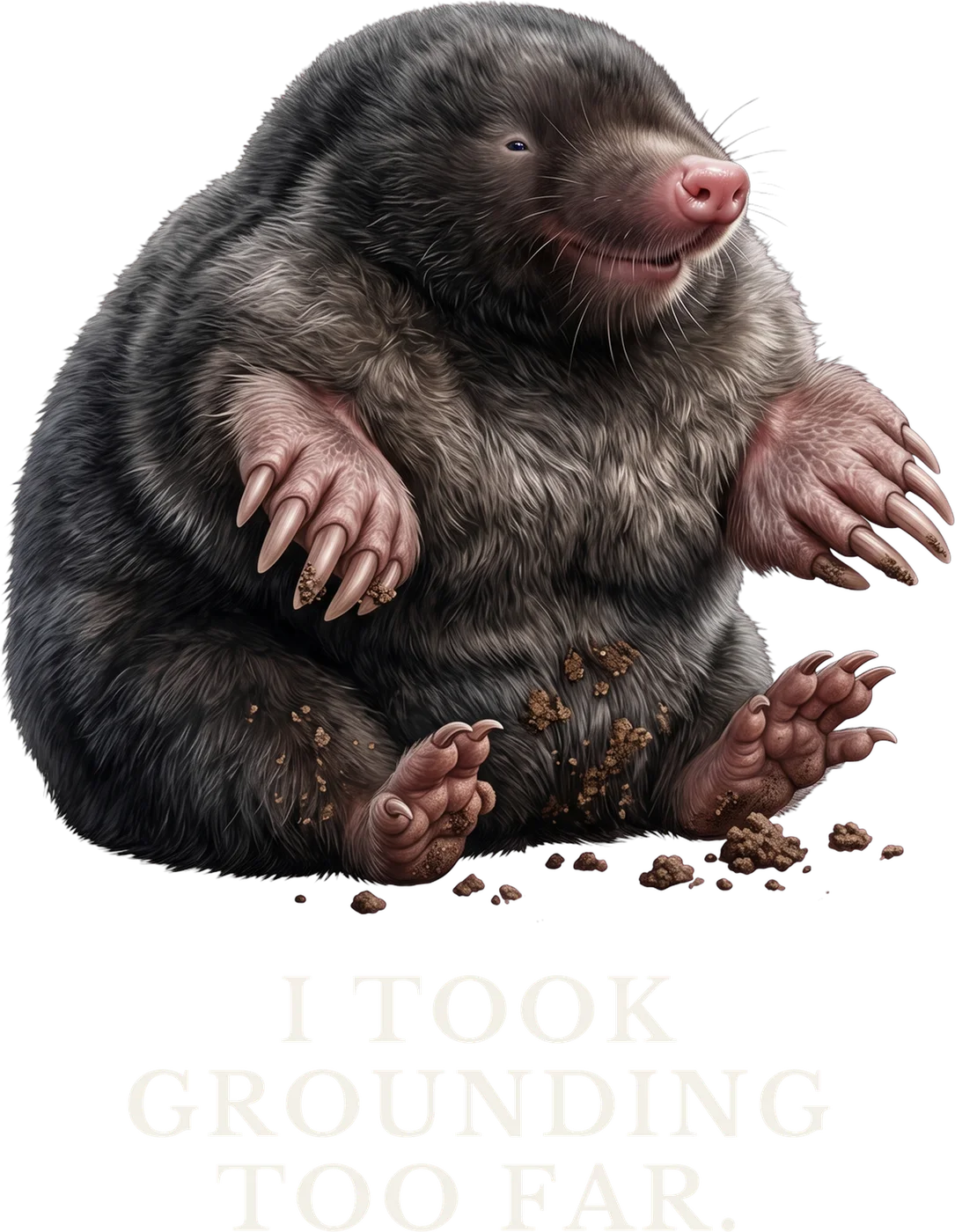 I Took Grounding Too Far design