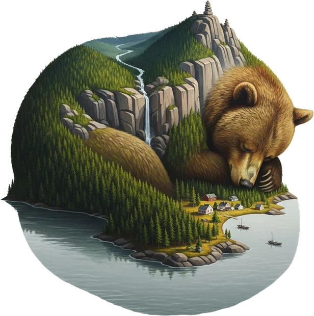 Sleeping Giant Bear