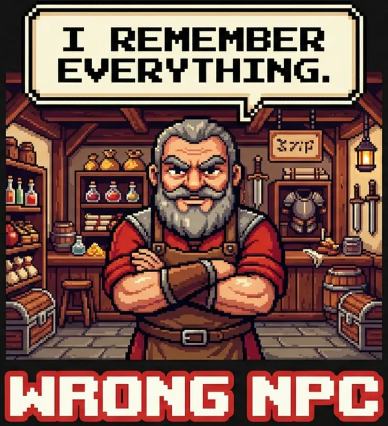 Wrong NPC Dialogue